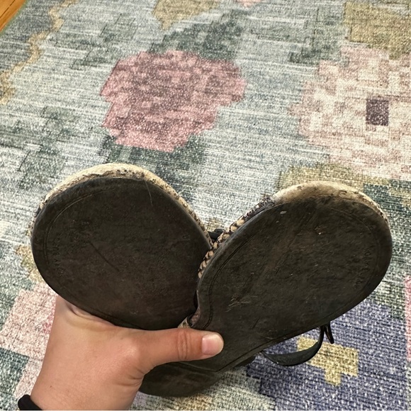 Tory Burch Stamped Snake Print Sandals - Picture 9 of 10